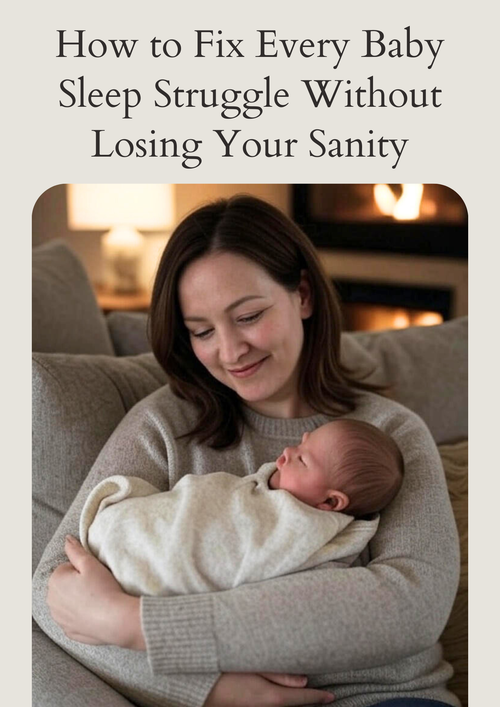 How to Fix Every Baby Sleep Struggle Without Losing Your Sanity