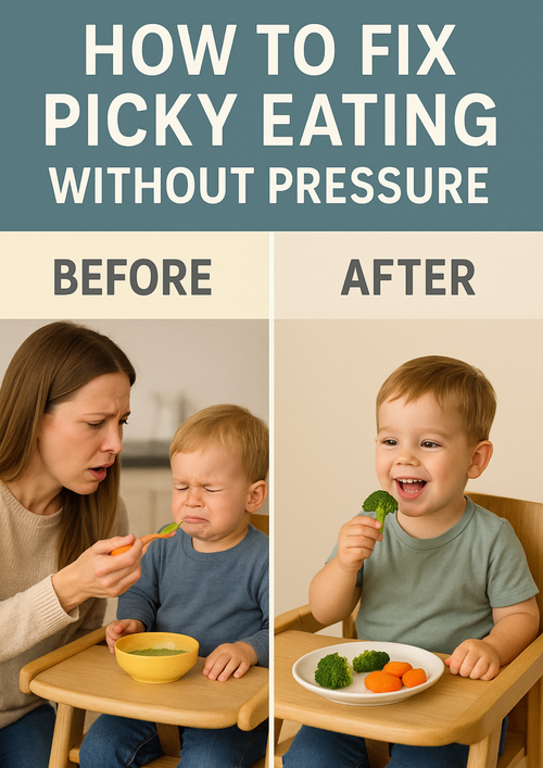 How to Fix Picky Eating Without Pressure